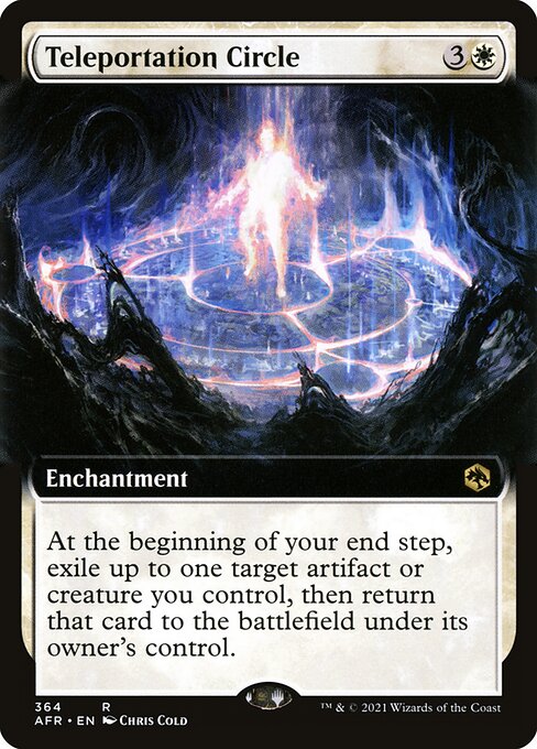 Teleportation Circle (364) - EXTENDED ART (Foil) - Adventures in the Forgotten Realms - Game On