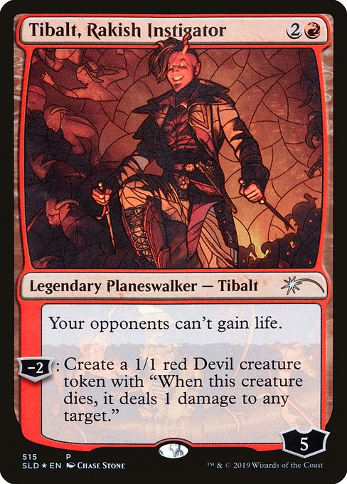 Tibalt, Rakish Instigator (515) () () - Secret Lair Drop - Game On