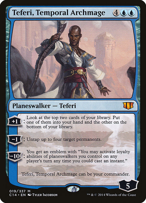 Teferi, Temporal Archmage (19) - Commander 2014 - Game On