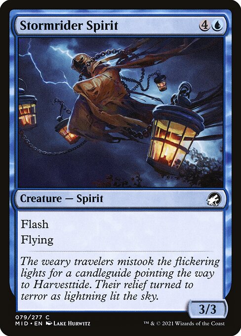 Stormrider Spirit (79) (Foil) - Innistrad: Midnight Hunt - Game On