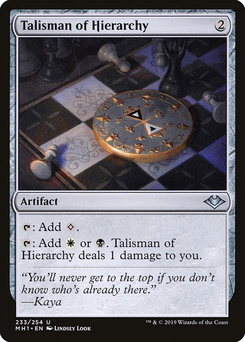 Talisman of Hierarchy (233) - Modern Horizons - Game On