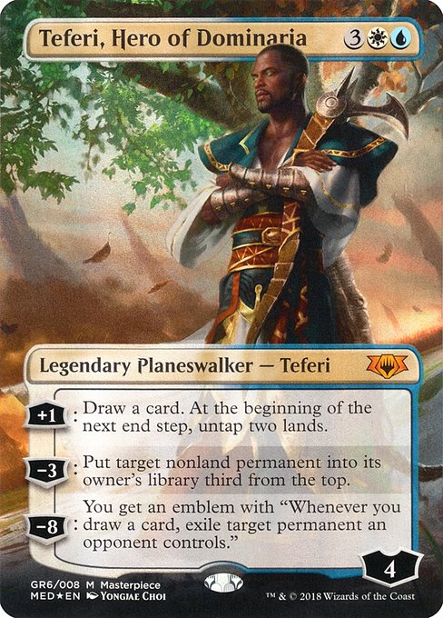 Teferi, Hero of Dominaria (GR6) - BORDERLESS () () - Mythic Edition - Game On