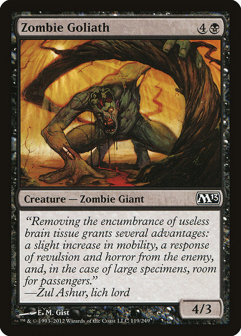 Zombie Goliath (119) - Magic 2013 - Game On