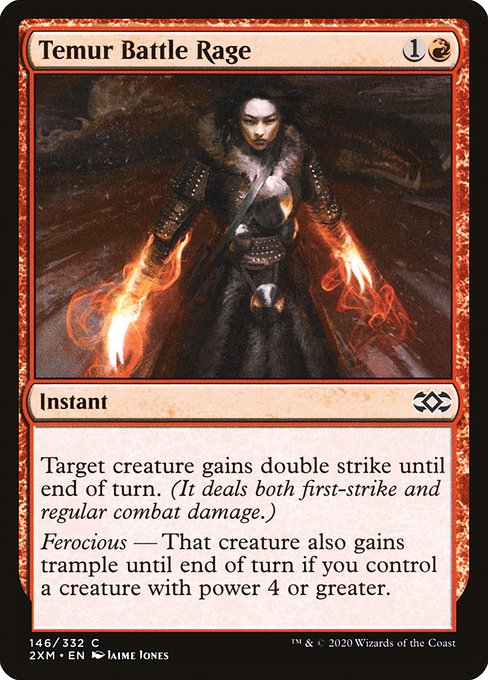 Temur Battle Rage (146) (Foil) - Double Masters - Game On