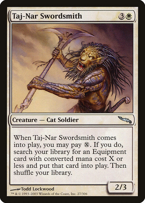 Taj-Nar Swordsmith (27) - Mirrodin - Game On