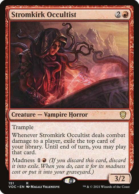 Stromkirk Occultist (151) - Crimson Vow Commander - Game On