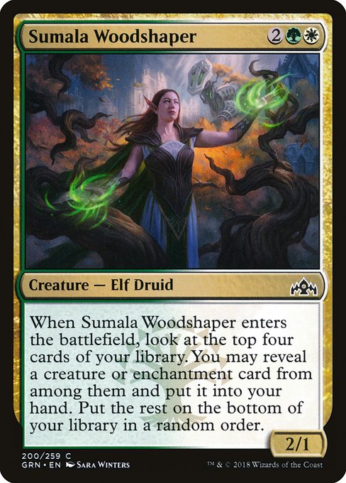 Sumala Woodshaper (200) (Foil) - Guilds of Ravnica - Game On