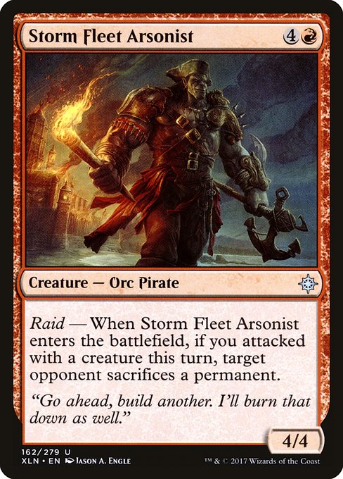 Storm Fleet Arsonist (162) (Foil) - Ixalan - Game On