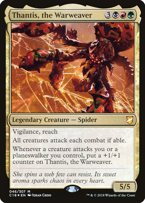 Thantis, the Warweaver (46) () () - Commander 2018 - Game On