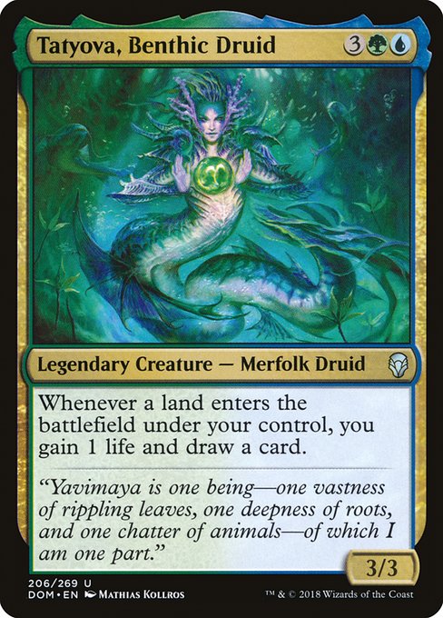 Tatyova, Benthic Druid (206) - Dominaria - Game On