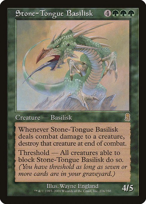 Stone-Tongue Basilisk (276) - Odyssey - Game On