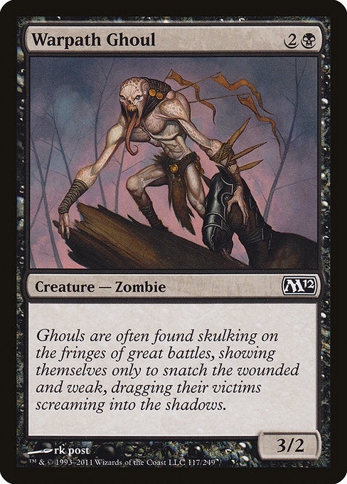 Warpath Ghoul (117) (Foil) - Magic 2012 - Game On