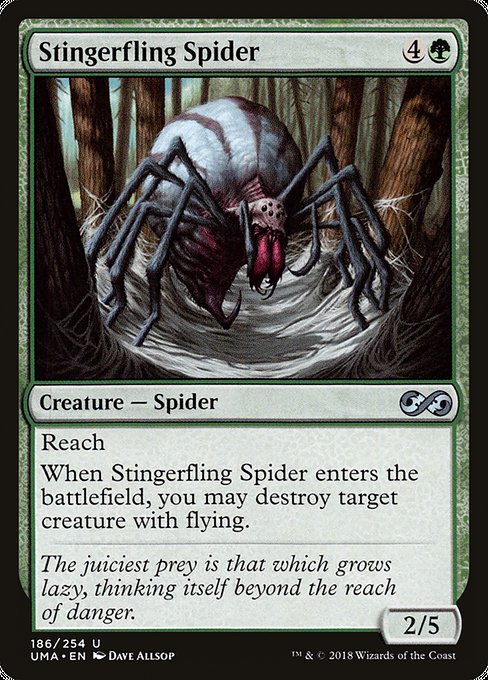 Stingerfling Spider (186) - Ultimate Masters - Game On