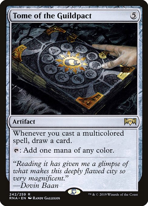 Tome of the Guildpact (242) (Foil) - Ravnica Allegiance - Game On