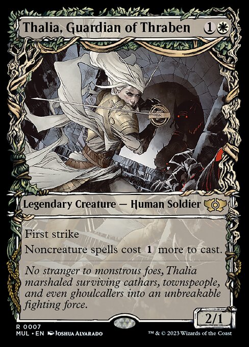 Thalia, Guardian of Thraben (7) - SHOWCASE - FULL ART - Multiverse Legends - Game On