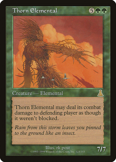 Thorn Elemental (123) - Urza's Destiny - Game On