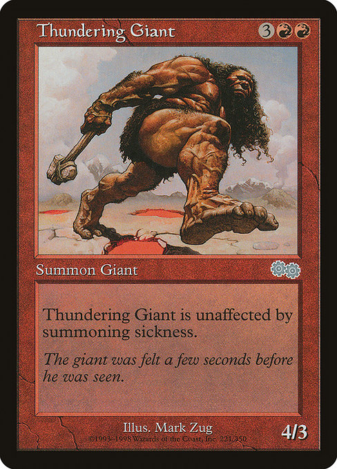 Thundering Giant (221) - Urza's Saga - Game On