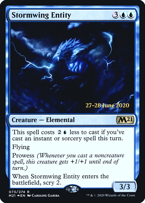 Stormwing Entity (73s) (Foil) - Core Set 2021 Promos - Game On