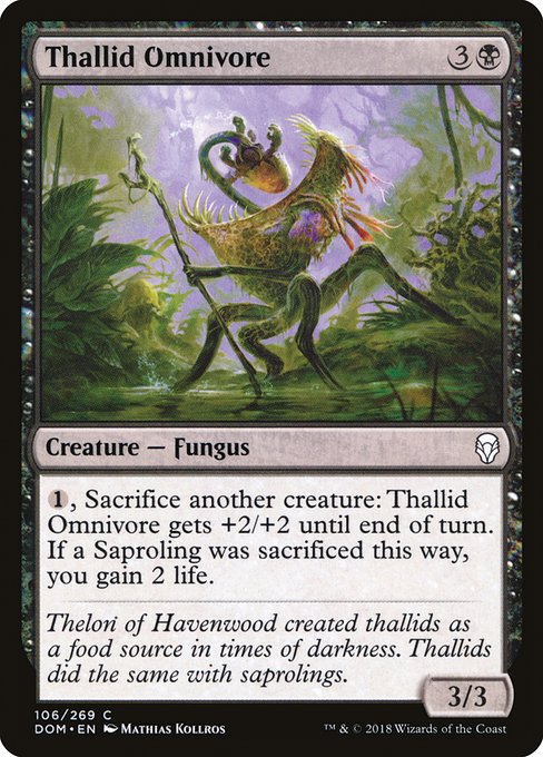 Thallid Omnivore (106) (Foil) - Dominaria - Game On