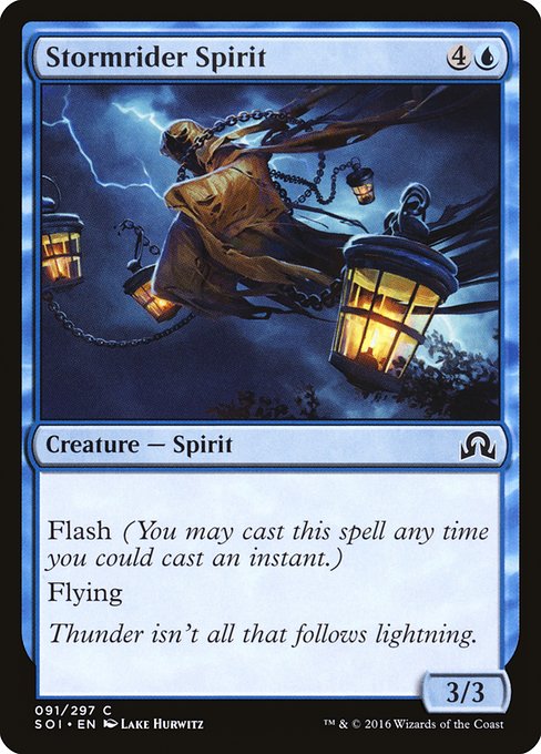 Stormrider Spirit (91) (Foil) - Shadows over Innistrad - Game On