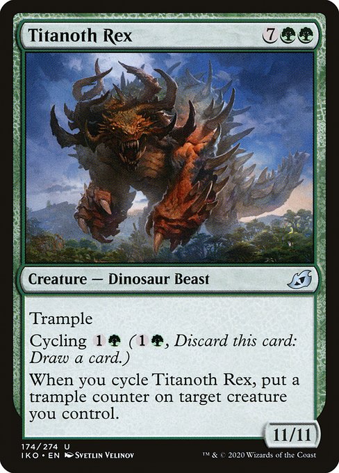 Titanoth Rex (174) (Foil) - Ikoria: Lair of Behemoths - Game On