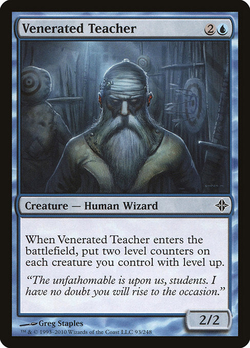 Venerated Teacher (93) - Rise of the Eldrazi - Game On