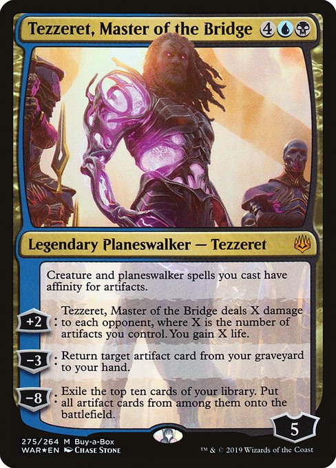 Tezzeret, Master of the Bridge (275) (Foil) - War of the Spark - Game On