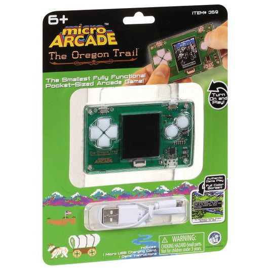 World's Smallest - Micro Arcade - Oregon Trail - Game On