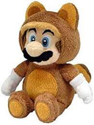 Tanooki Raccoon Mario Plush, 9" - Game On