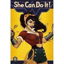 Wonder Woman She Can Do It - Game On