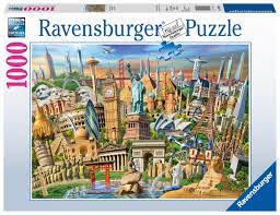 World Landmarks 1000 pc - Game On