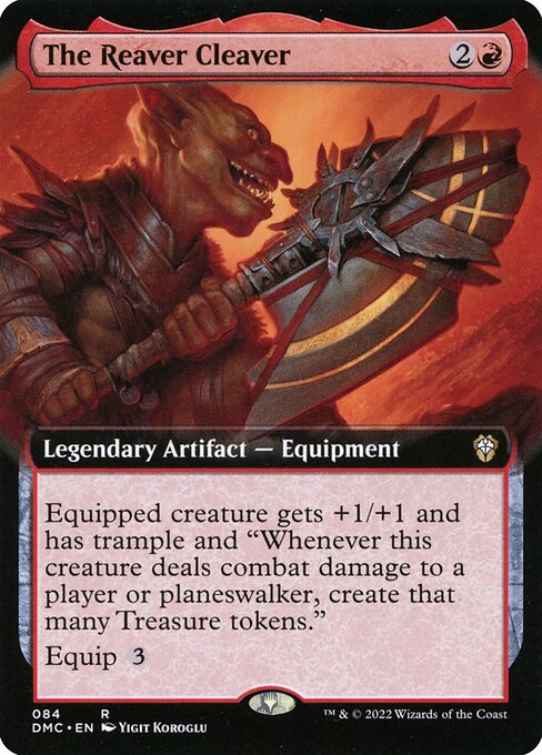 The Reaver Cleaver (84) - EXTENDED ART - Dominaria United Commander - Game On