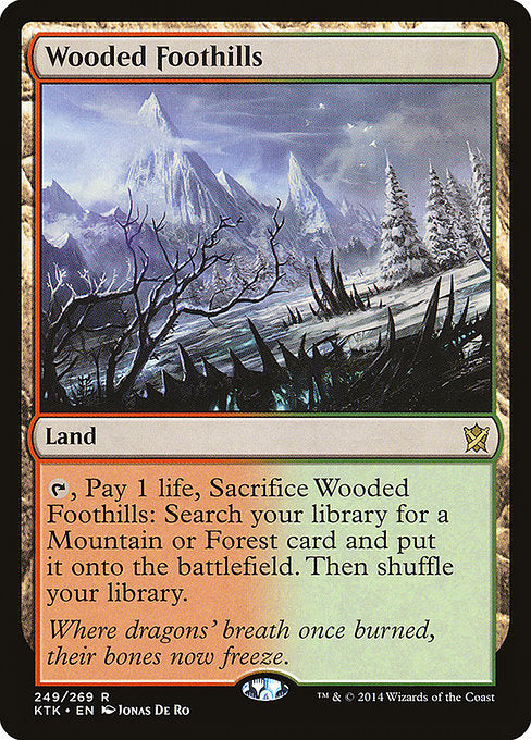 Wooded Foothills (249) - Khans of Tarkir - Game On