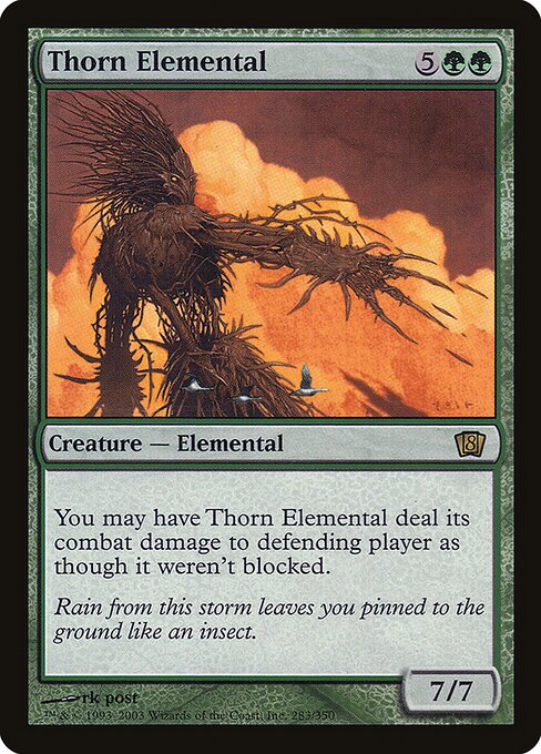 Thorn Elemental (283★) - Eighth Edition - Game On