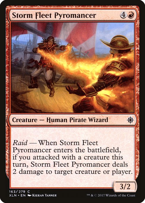 Storm Fleet Pyromancer (163) (Foil) - Ixalan - Game On