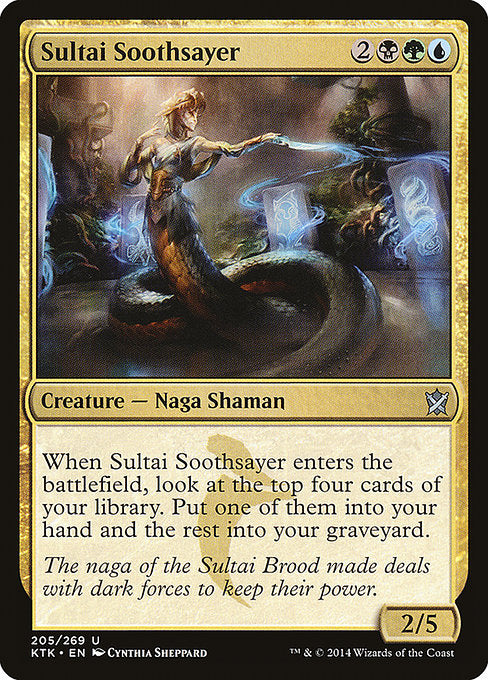 Sultai Soothsayer (205) - Khans of Tarkir - Game On