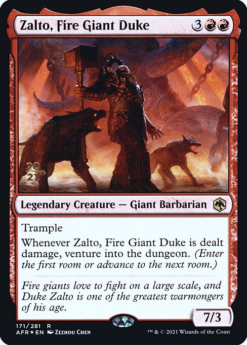 Zalto, Fire Giant Duke (171s) () () - Adventures in the Forgotten Realms Promos - Game On