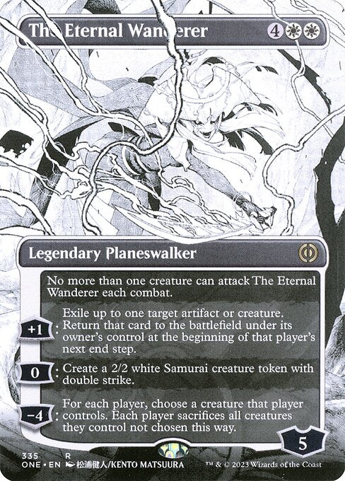 The Eternal Wanderer (335) - BORDERLESS - Phyrexia: All Will Be One - Game On