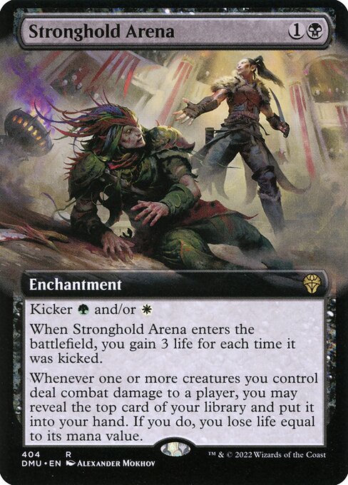 Stronghold Arena (404) - EXTENDED ART (Foil) - Dominaria United - Game On