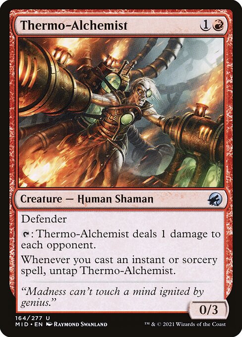 Thermo-Alchemist (164) (Foil) - Innistrad: Midnight Hunt - Game On