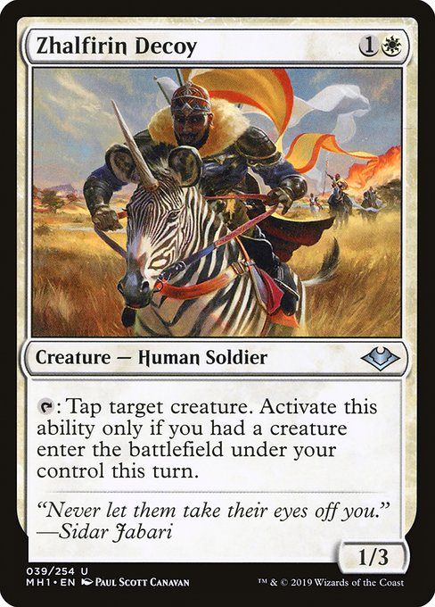 Zhalfirin Decoy (39) (Foil) - Modern Horizons - Game On