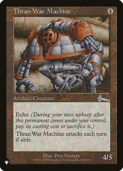 Thran War Machine (955) - The List - Game On