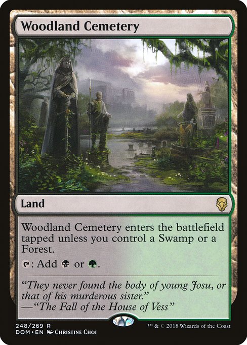 Woodland Cemetery (248) - Dominaria - Game On