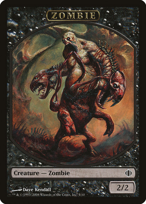 Zombie (5) - FULL ART - Shards of Alara Tokens - Game On