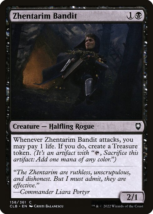 Zhentarim Bandit (158) (Foil) - Commander Legends: Battle for Baldur's Gate - Game On