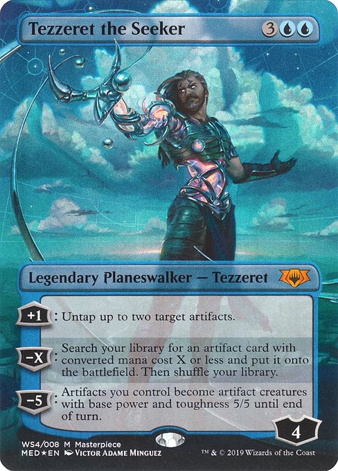 Tezzeret the Seeker (WS4) - BORDERLESS (Foil) - Mythic Edition - Game On