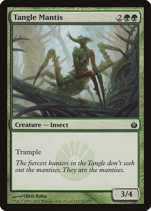 Tangle Mantis (91) (Foil) - Mirrodin Besieged - Game On