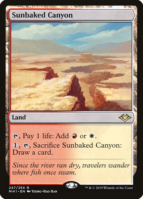 Sunbaked Canyon (247) - Modern Horizons - Game On