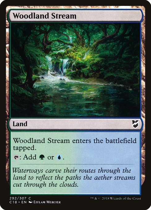 Woodland Stream (292) - Commander 2018 - Game On