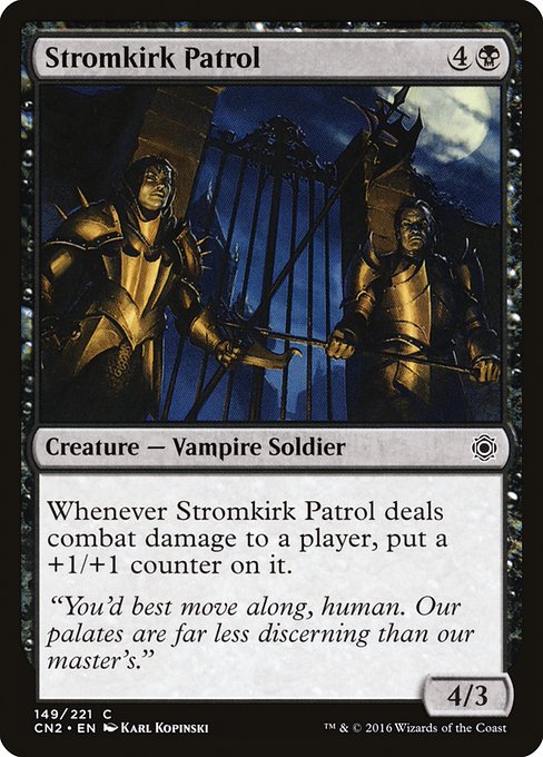 Stromkirk Patrol (149) (Foil) - Conspiracy: Take the Crown - Game On